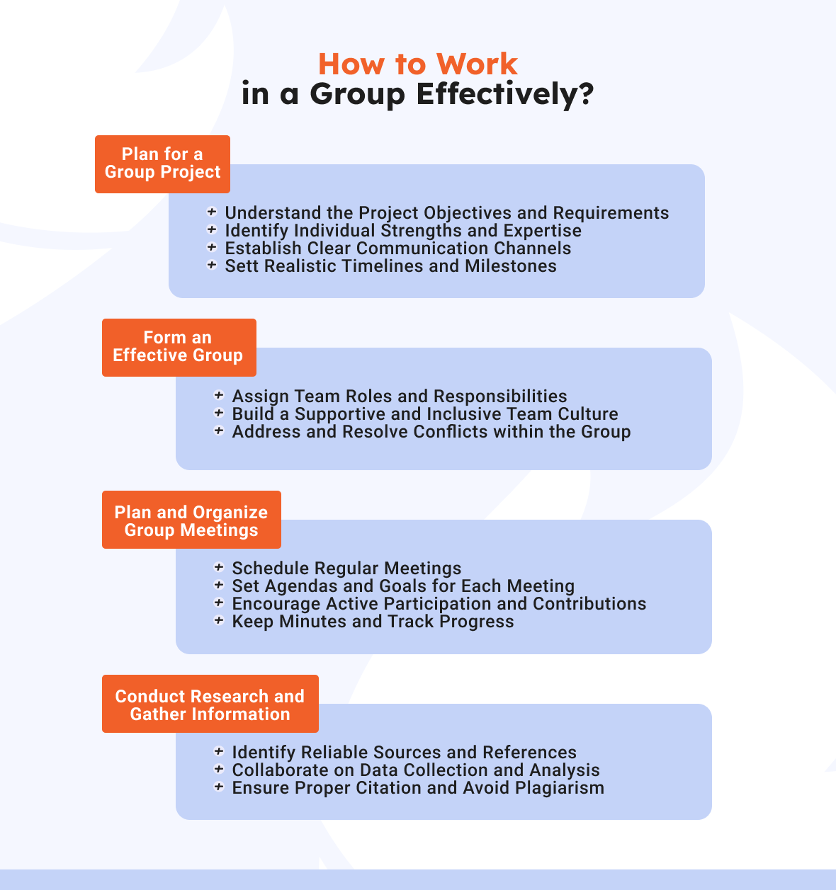 work in group