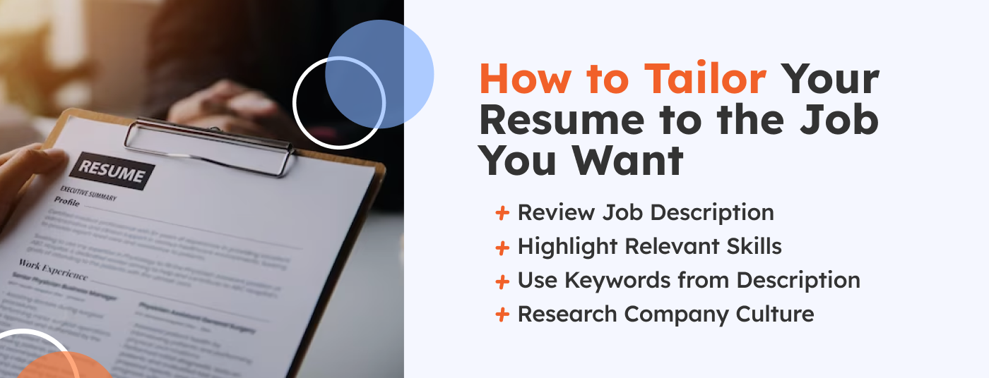 tailor your resume