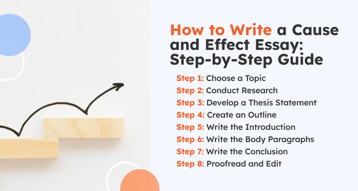 how to write a cause and effect essay
