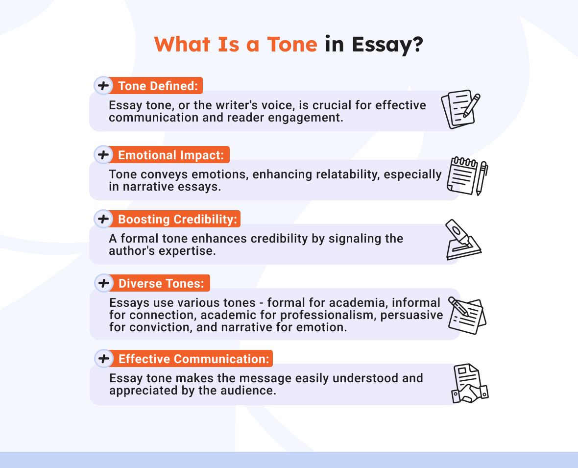 tone in an essay